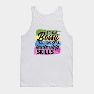 NO BOSSY Tank Top